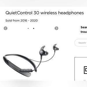 Bose QuietControl 30 Wireless Bluetooth Headphones